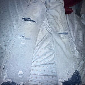 Levi's premium 501 Light Blue Denim Jeans